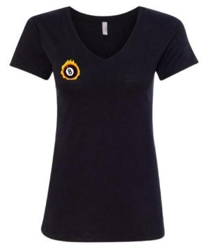 Ladies V Neck T - Great Pool Starts Here