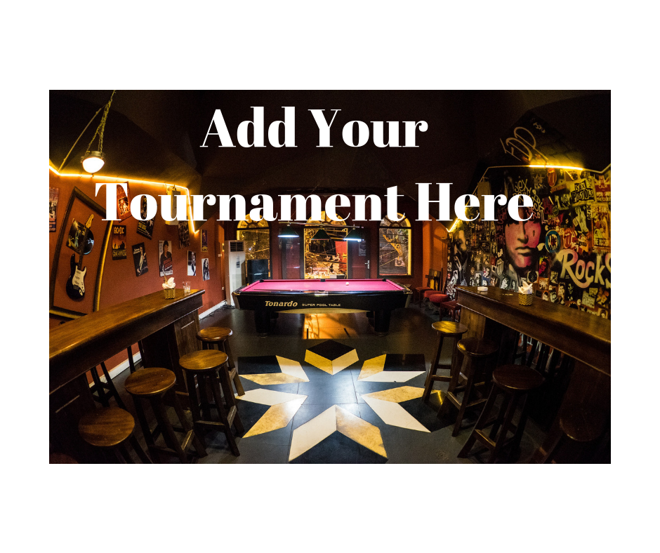 Add Your Tournament Here - No Upfront Costs