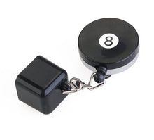 Professional Retractable Pocket  Chalk Holder with Belt Clip Black