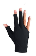 Black - 3 Fingers Glove - Left Hand